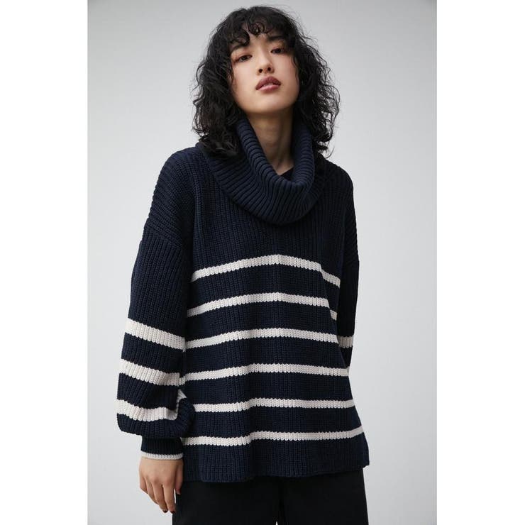 NECK WARMER SET LOOSE KNIT PO[品番：AZLW0020526]｜AZUL BY MOUSSY