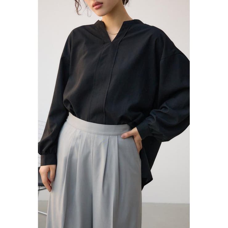 BLK | バックタックオープンスキッパー | AZUL BY MOUSSY