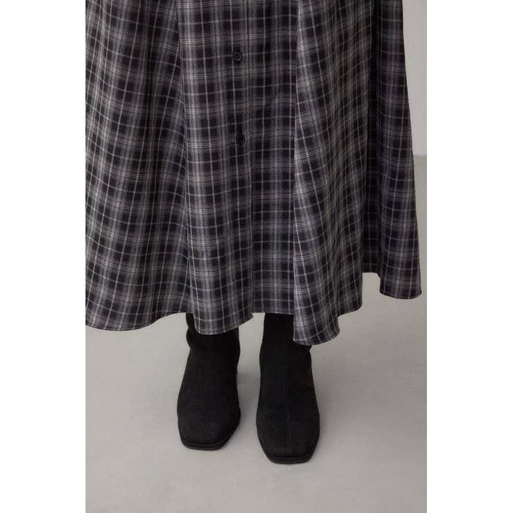 チェックボウタイワンピース | AZUL BY MOUSSY | 詳細画像12