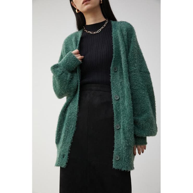 SHAGGY KNIT CARDIGAN[品番：AZLW0020330]｜AZUL BY MOUSSY（アズール