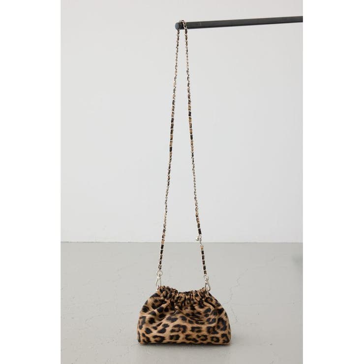 柄BRN5 | メタルチェーンポシェットバッグ | AZUL BY MOUSSY