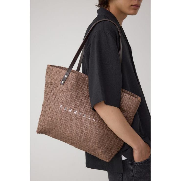 BRN | 雑材トートバッグ | AZUL BY MOUSSY