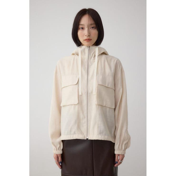 ビッグポケットフーディショートブルゾン | AZUL BY MOUSSY | 詳細画像5 