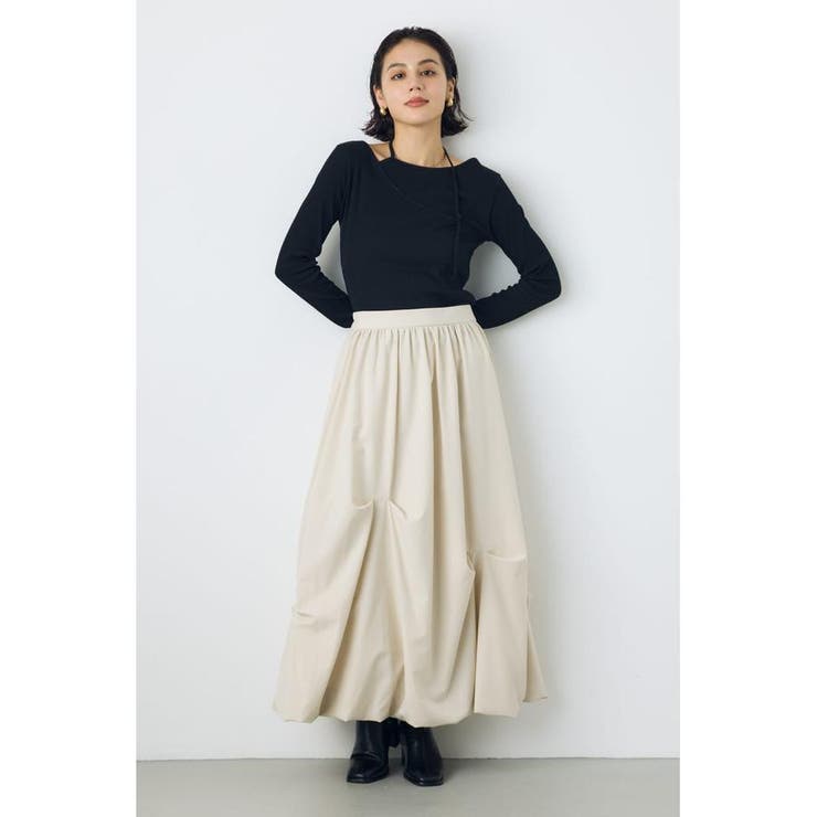 タックバルーンスカート | AZUL BY MOUSSY | 詳細画像5 