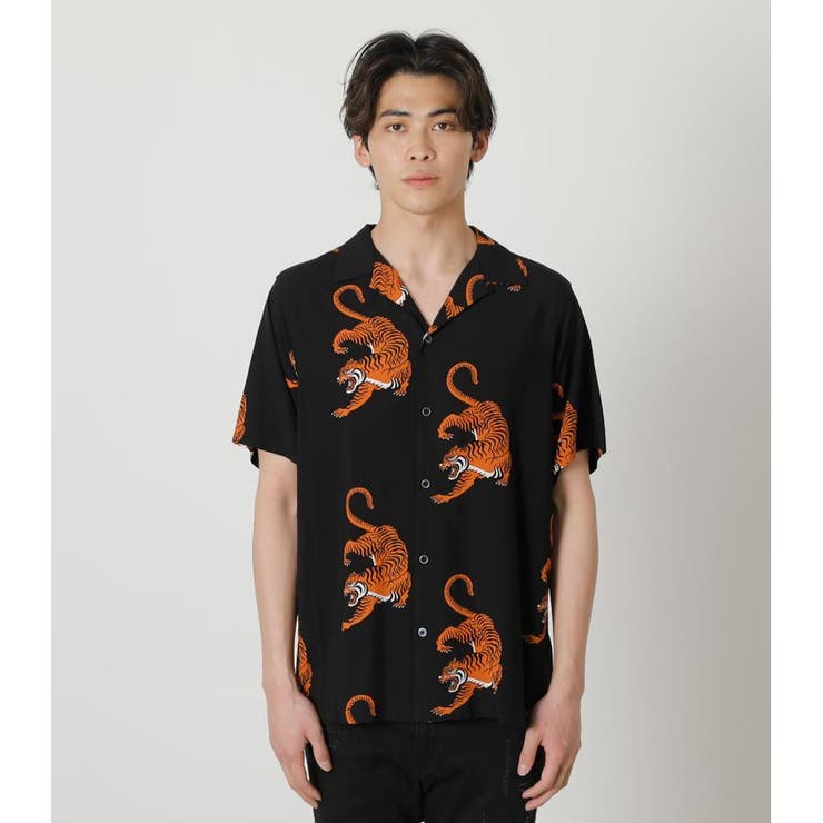 TIGER PATTERN SHIRT[品番：AZLW0018590]｜AZUL BY MOUSSY（アズール
