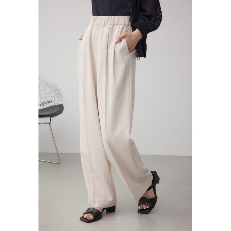 C/T冷感 2タックイージースラックス | AZUL BY MOUSSY | 詳細画像2 