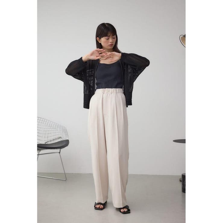 C/T冷感 2タックイージースラックス | AZUL BY MOUSSY | 詳細画像3 