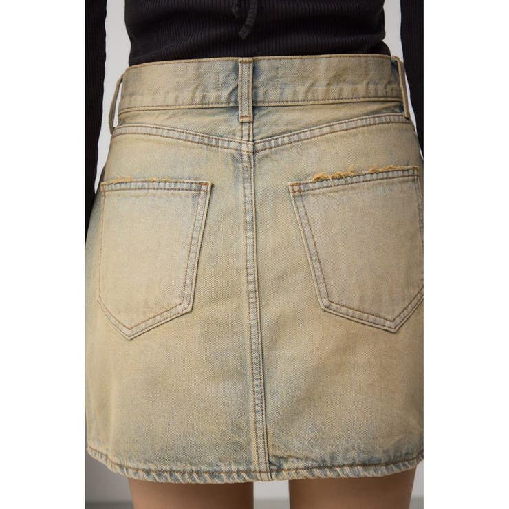 AZUL DENIM ヴィンテージデニムミニスカート | AZUL BY MOUSSY | 詳細画像9 