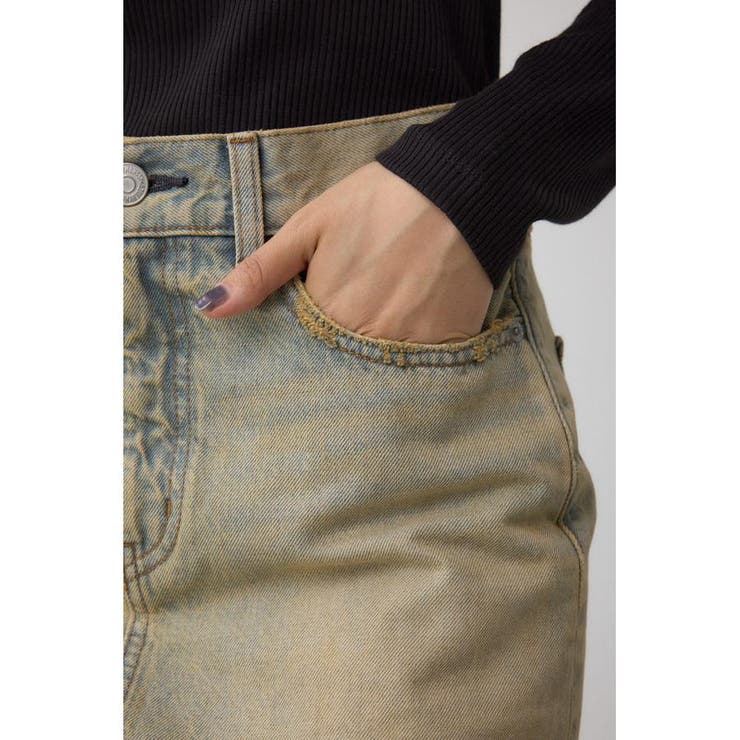 AZUL DENIM ヴィンテージデニムミニスカート | AZUL BY MOUSSY | 詳細画像10 