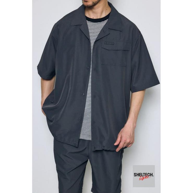 SHELTECH Light 半袖シャツ | AZUL BY MOUSSY | 詳細画像14 