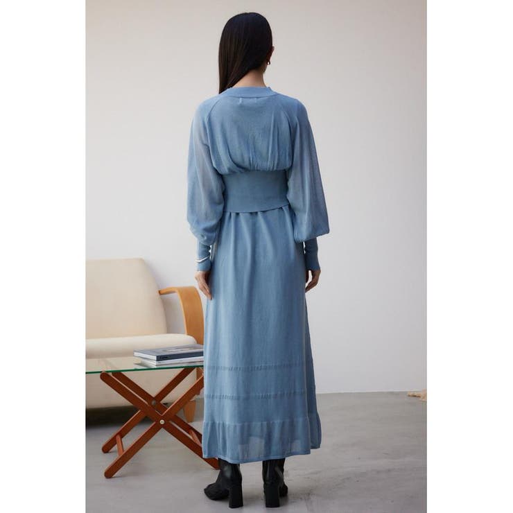 カーデセットニットワンピース[品番：AZLW0021845]｜AZUL BY MOUSSY