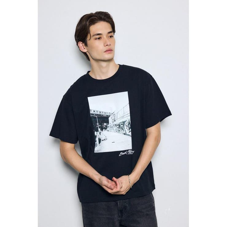 フォトプリント半袖TEE | AZUL BY MOUSSY | 詳細画像12 