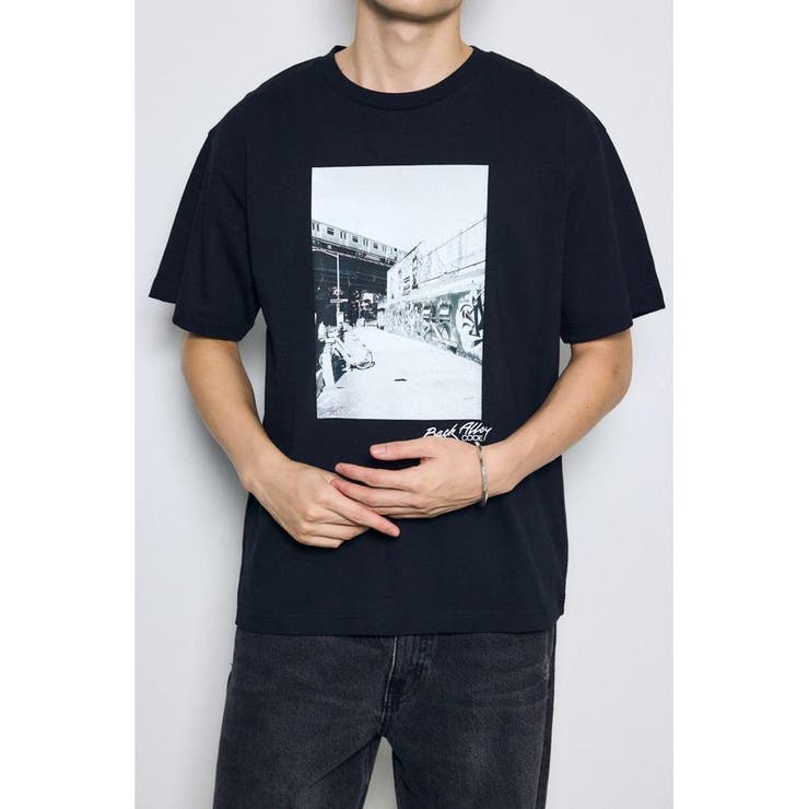 フォトプリント半袖TEE | AZUL BY MOUSSY | 詳細画像13 