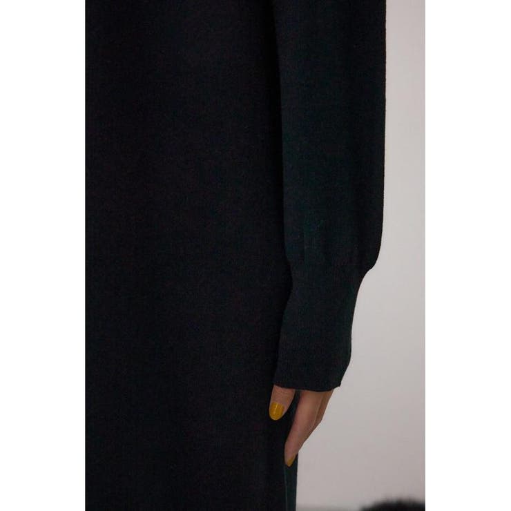格上げ ポロカラーニットワンピース | AZUL BY MOUSSY | 詳細画像10 