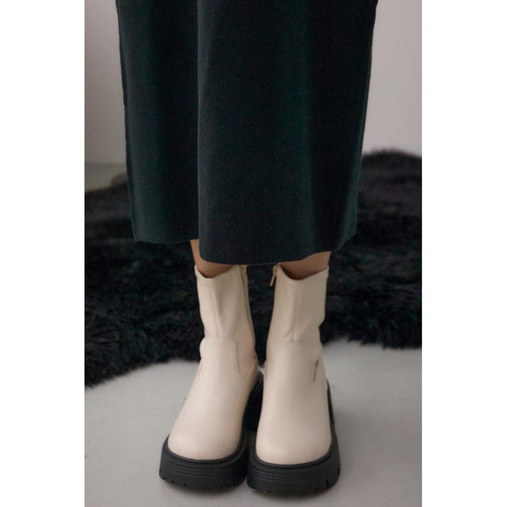 格上げ ポロカラーニットワンピース | AZUL BY MOUSSY | 詳細画像11 