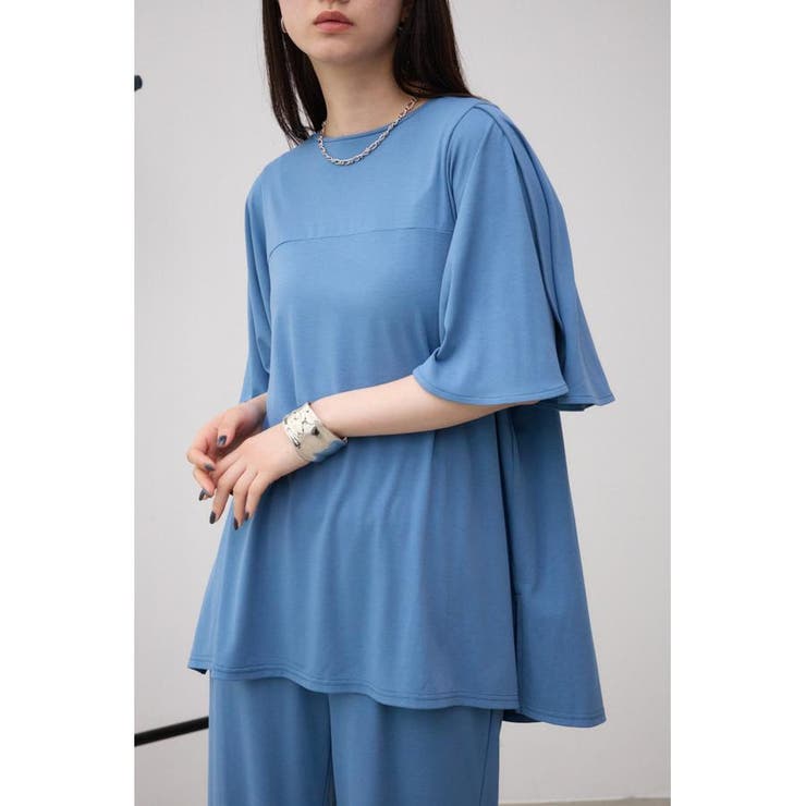 T/Fクリーンクールフレアハーフスリーブトップス | AZUL BY MOUSSY | 詳細画像12 