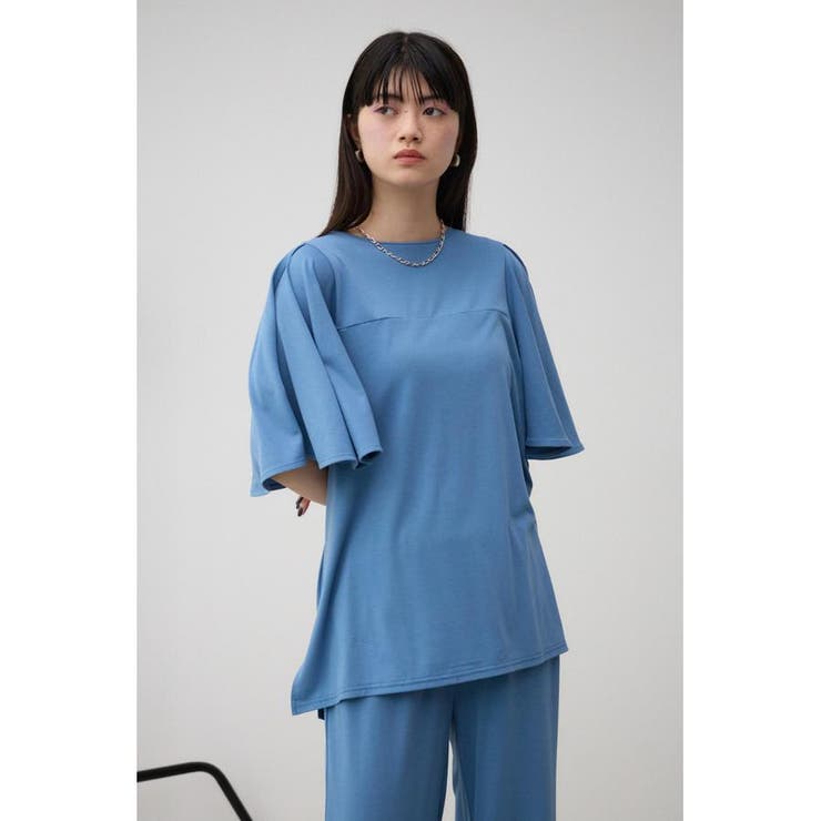 T/Fクリーンクールフレアハーフスリーブトップス | AZUL BY MOUSSY | 詳細画像13 