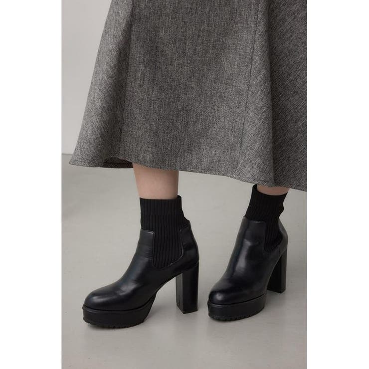 ソックスヒールブーツ | AZUL BY MOUSSY | 詳細画像3 