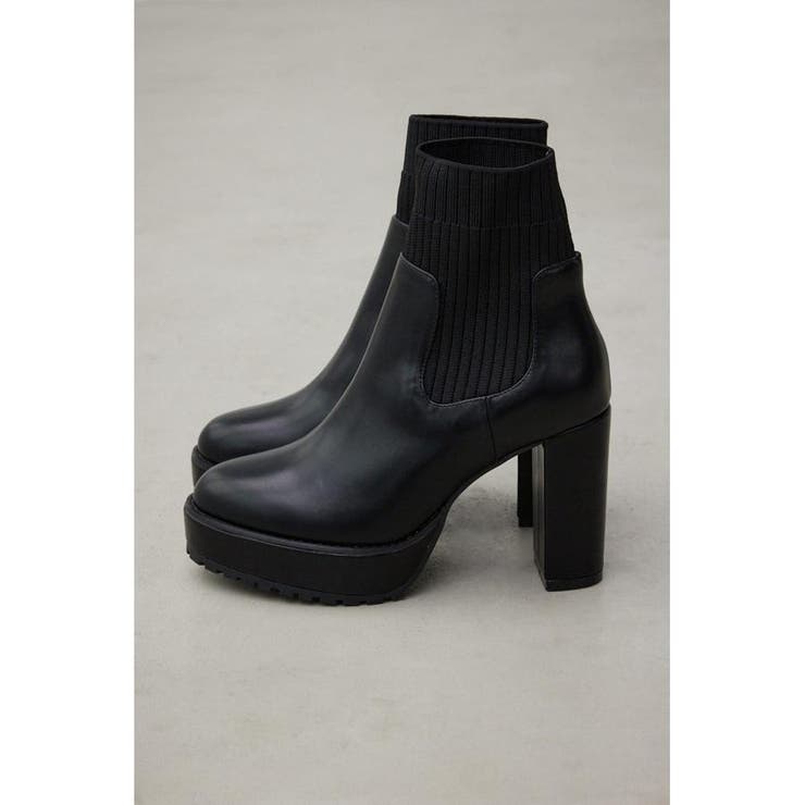 ソックスヒールブーツ | AZUL BY MOUSSY | 詳細画像5 