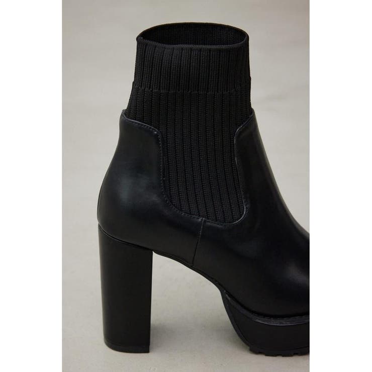 ソックスヒールブーツ | AZUL BY MOUSSY | 詳細画像9 