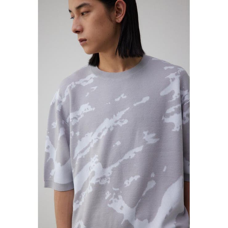 総柄半袖ニットトップス[品番：AZLW0021950]｜AZUL BY MOUSSY