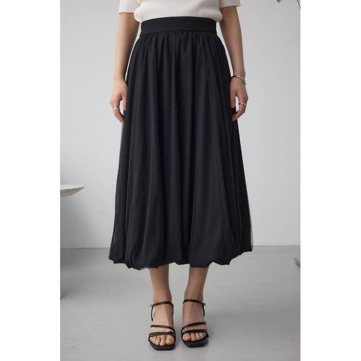 チュールレイヤードバルーンスカート | AZUL BY MOUSSY | 詳細画像13 