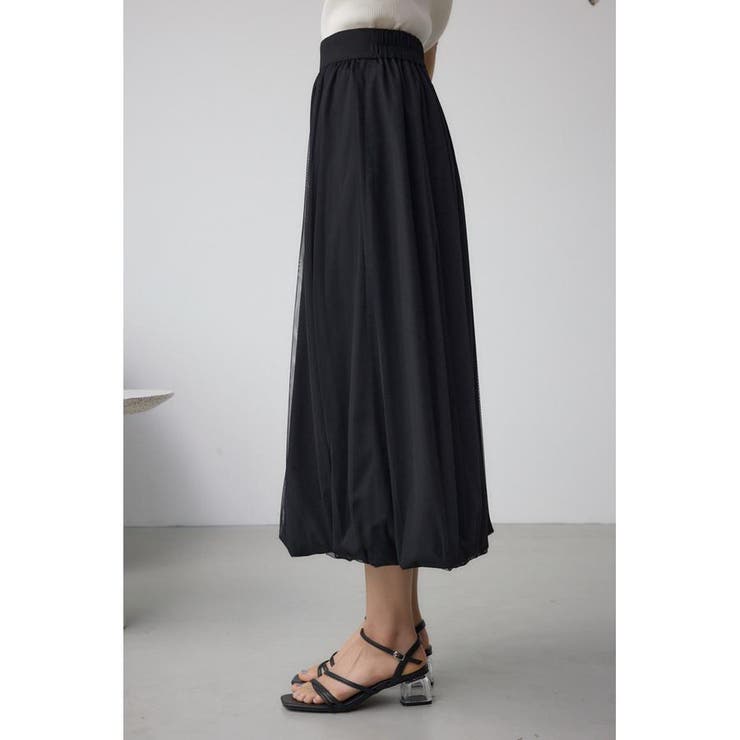 チュールレイヤードバルーンスカート | AZUL BY MOUSSY | 詳細画像14 