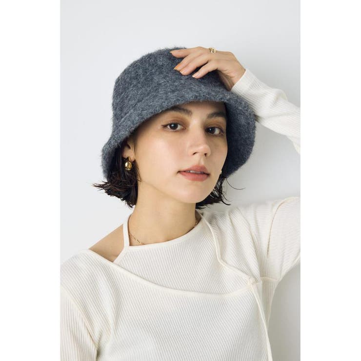 M/GRY7 | シャギーバケットハット | AZUL BY MOUSSY