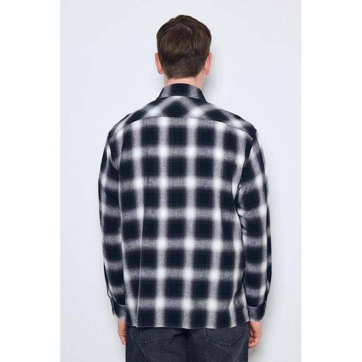 フレンチリネンオンブレーチェックシャツ | AZUL BY MOUSSY | 詳細画像18 