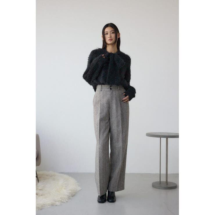 ボウタイデザインニットトップス | AZUL BY MOUSSY | 詳細画像14 