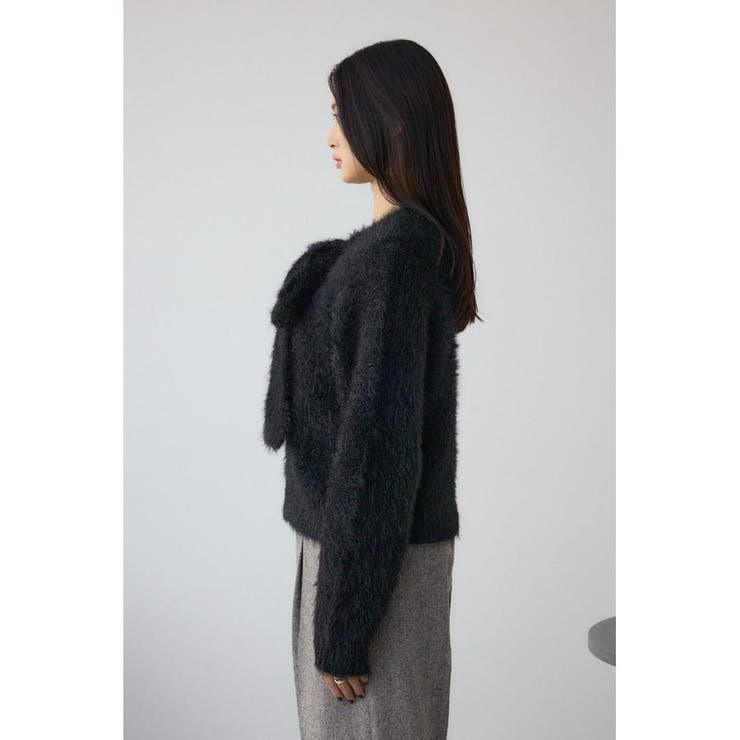 ボウタイデザインニットトップス | AZUL BY MOUSSY | 詳細画像16 