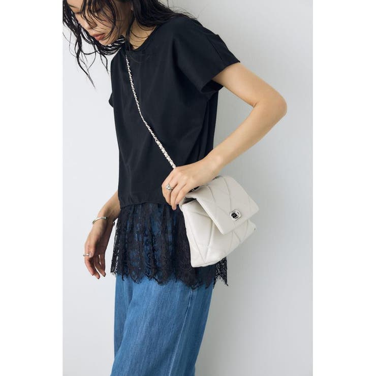 キルティングデザインフラップバッグ | AZUL BY MOUSSY | 詳細画像1 