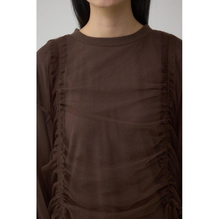 チュールレイヤードトップス | AZUL BY MOUSSY | 詳細画像28 