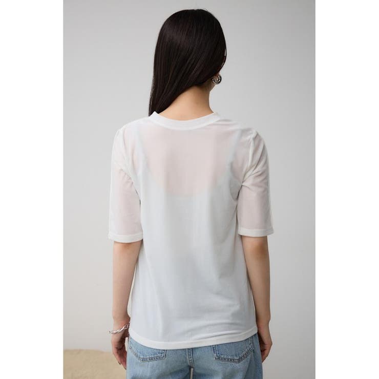 ベロア5分袖トップス | AZUL BY MOUSSY | 詳細画像7 