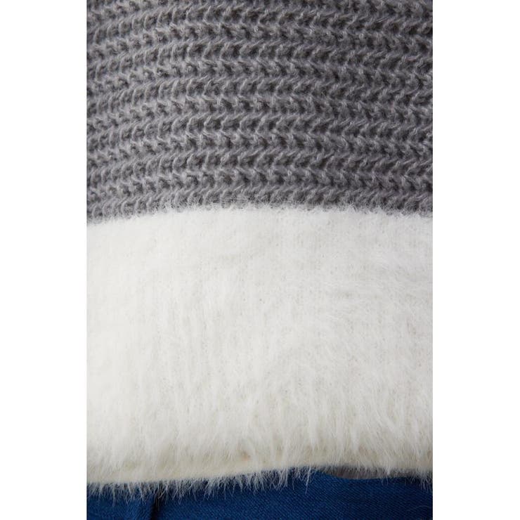 シャギーボーダープルオーバー | AZUL BY MOUSSY | 詳細画像10 