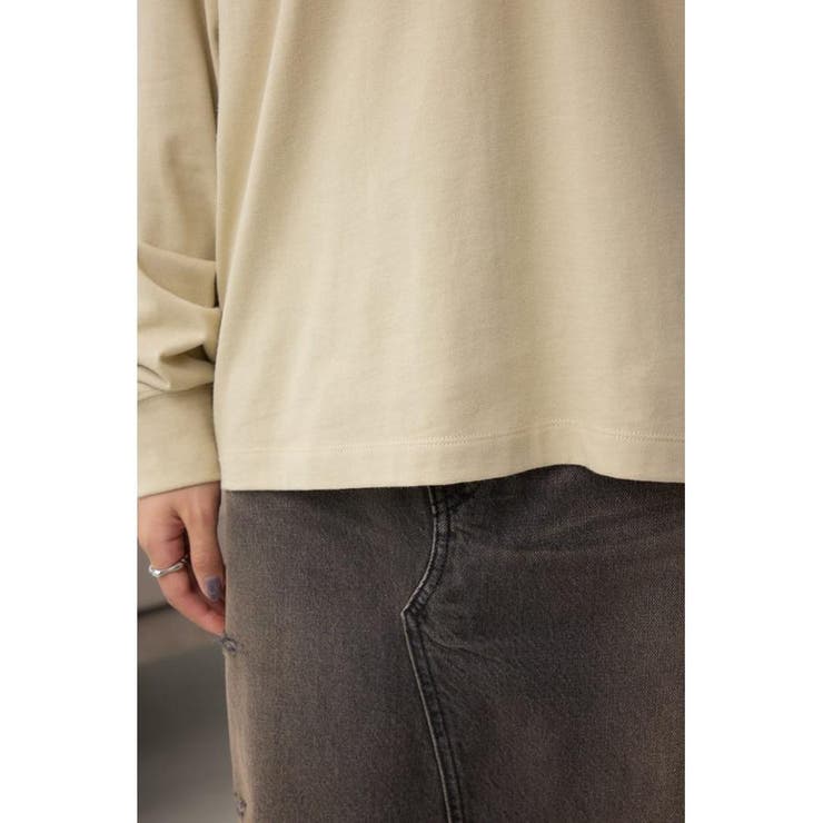 グラデーションロゴルーズロングTシャツ | AZUL BY MOUSSY | 詳細画像34 