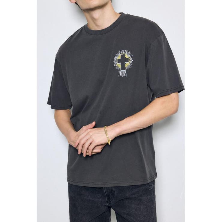 ピグメントグラフィック半袖TEE | AZUL BY MOUSSY | 詳細画像3 