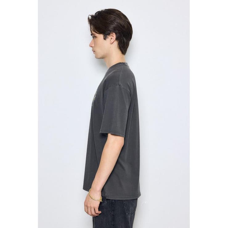 ピグメントグラフィック半袖TEE | AZUL BY MOUSSY | 詳細画像7 