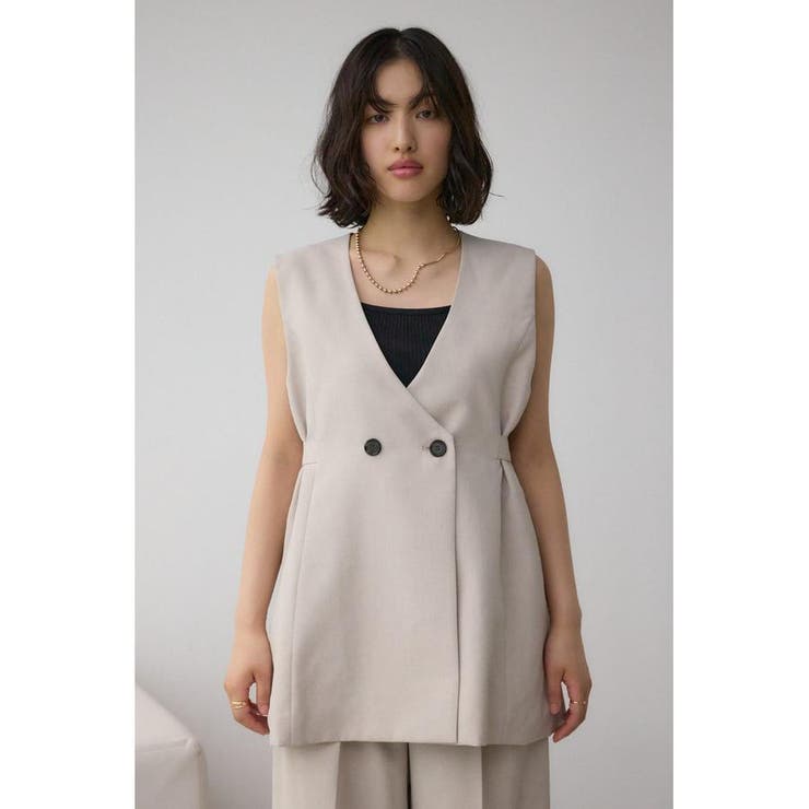 イージーケアリネンライクジレ | AZUL BY MOUSSY | 詳細画像23 