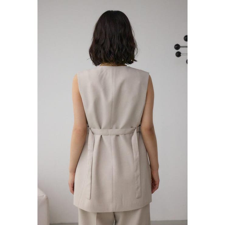 イージーケアリネンライクジレ | AZUL BY MOUSSY | 詳細画像25 