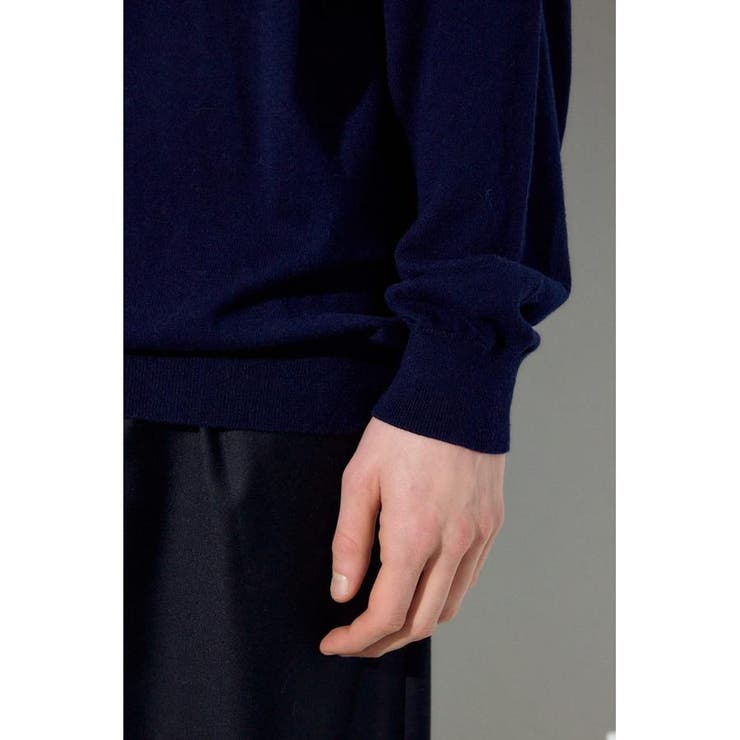 カシミヤミックスポロカラーニットトップス | AZUL BY MOUSSY | 詳細画像23 