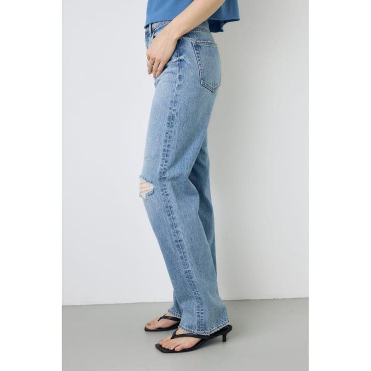 AZUL DENIM ダメージストレートデニム | AZUL BY MOUSSY | 詳細画像14 