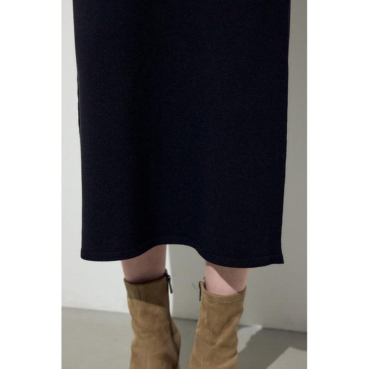 Wジップシャギーカーデセットニットワンピース | AZUL BY MOUSSY | 詳細画像12 