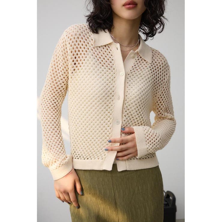 IVOY3 | メッシュポロニット | AZUL BY MOUSSY