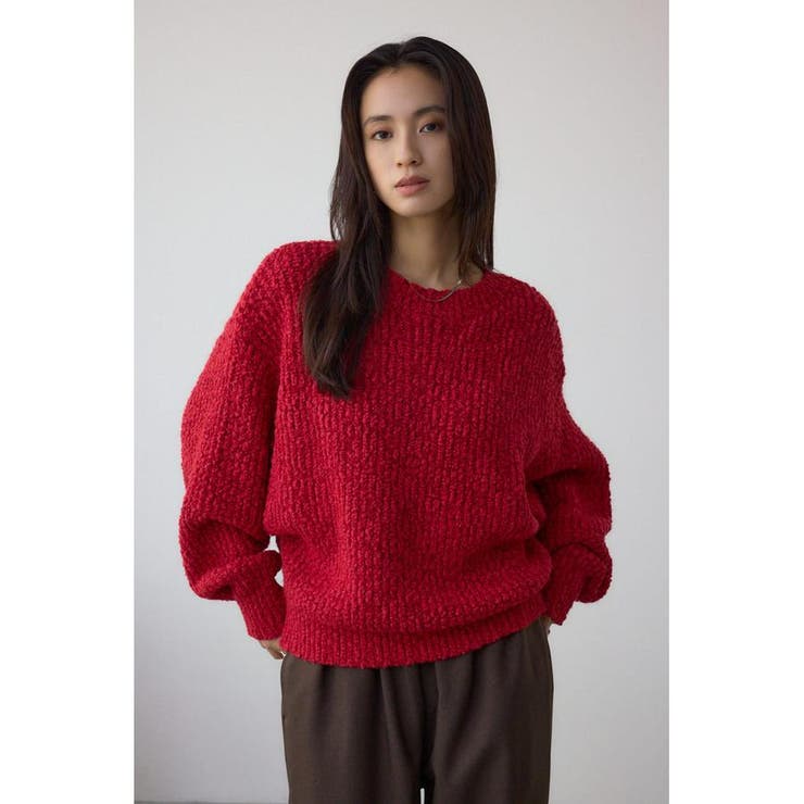 ブークレードルマンニットトップス | AZUL BY MOUSSY | 詳細画像33 