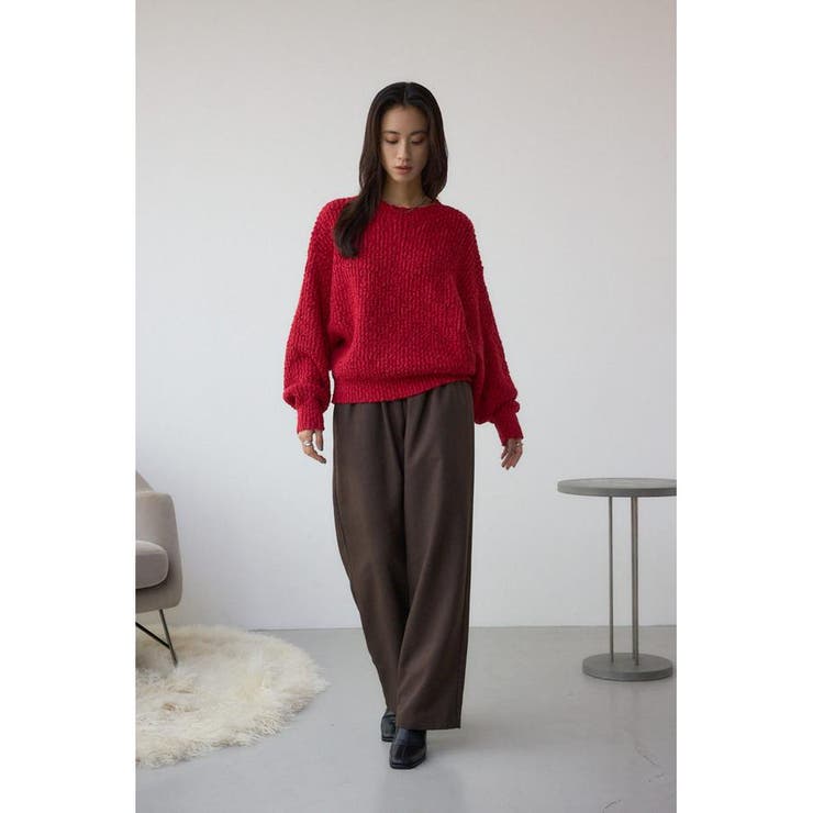 ブークレードルマンニットトップス | AZUL BY MOUSSY | 詳細画像34 