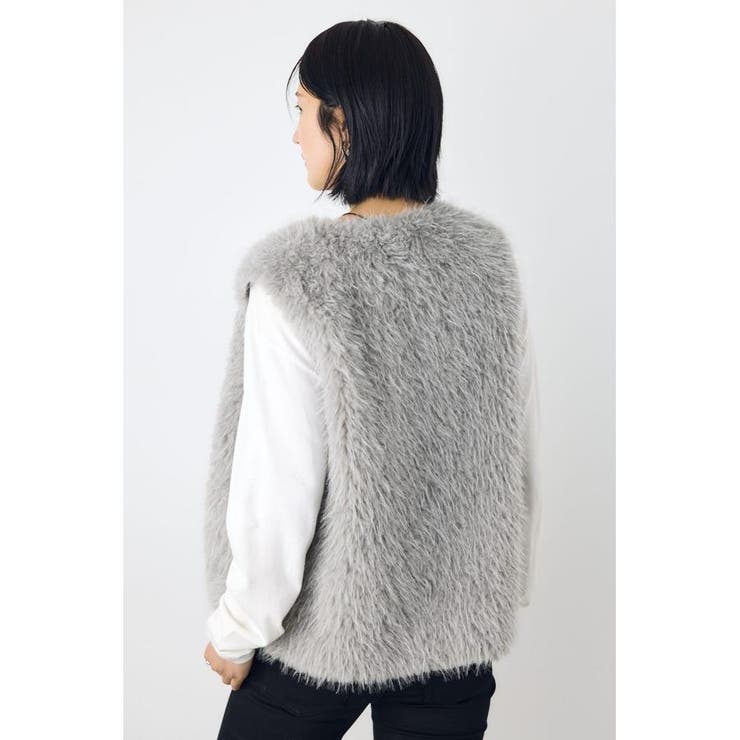 ミックスファーベスト | AZUL BY MOUSSY | 詳細画像39 