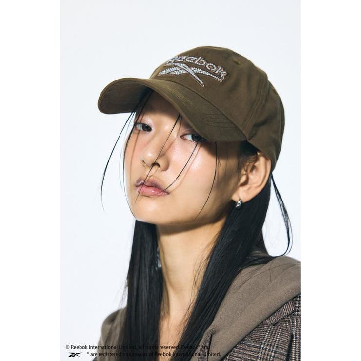 BRN | ラインストーンキャップ | AZUL BY MOUSSY