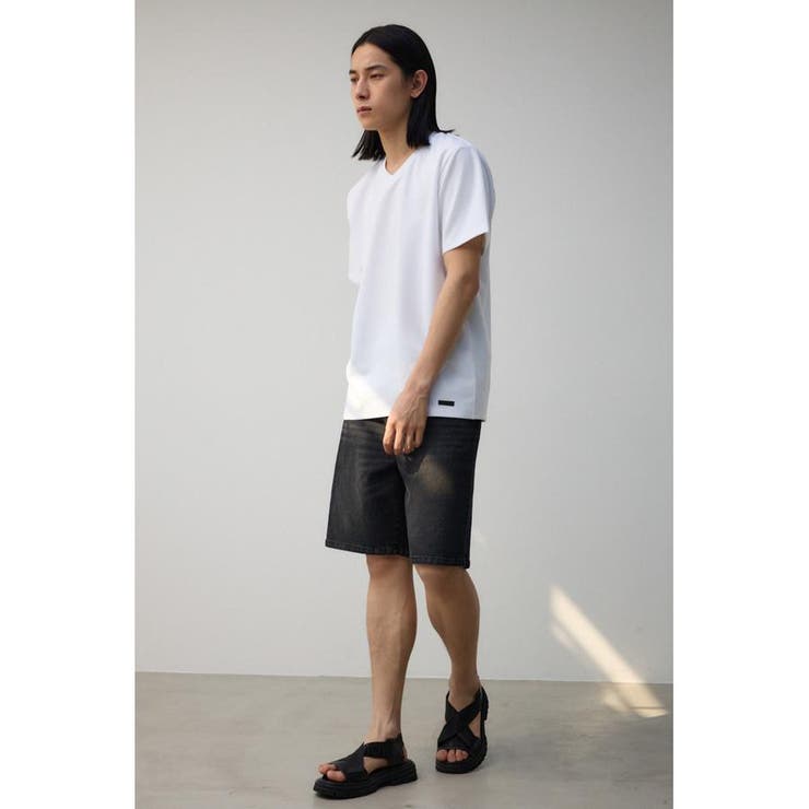 カノコベーシックVネックTシャツ | AZUL BY MOUSSY | 詳細画像4 