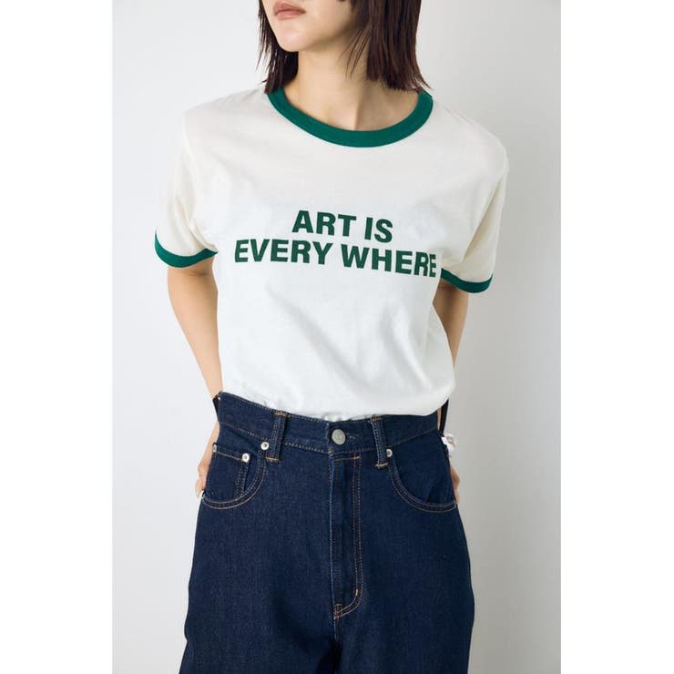 リンガーロゴプリントT | AZUL BY MOUSSY | 詳細画像8 